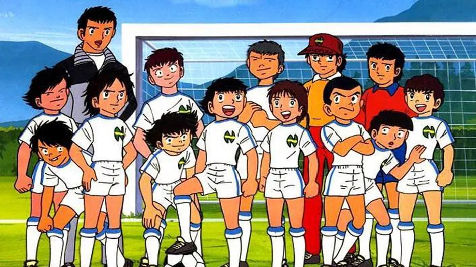 Artykuł o japońskim anime Kapitan Jastrząb (Hawk), a w oryginale Tsubasa, emitowany w latach 90-tych w Polsce na kanale Polonia 1. Anime o piłce nożnej, występują Tsubasa, Wakabayashi, Kojiro.